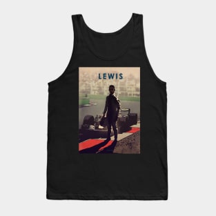 Lewis Hamilton - Mclaren MP4 - Car Legends Tank Top